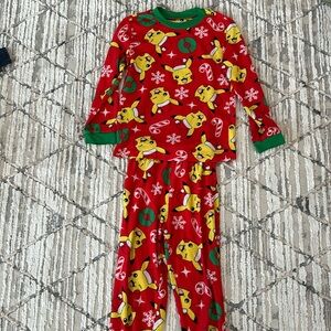 Pikachu pokemon holiday pajamas